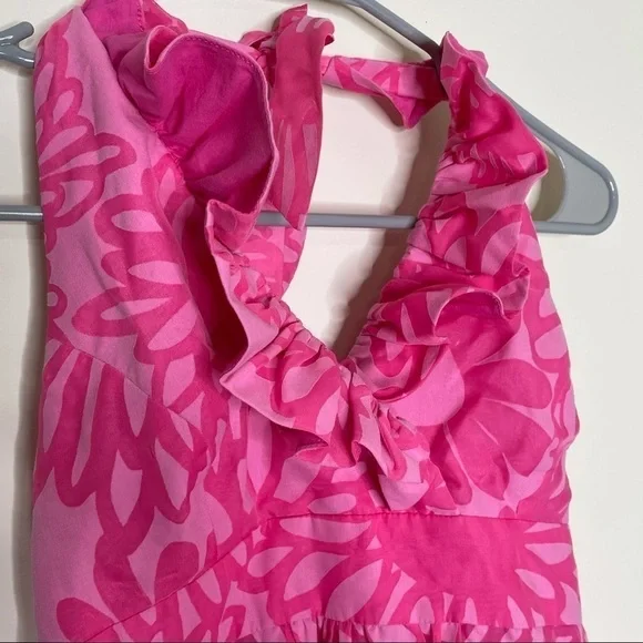 Lilly Pulitzer Ramona halter dress, size 0 - Picture 4 of 7